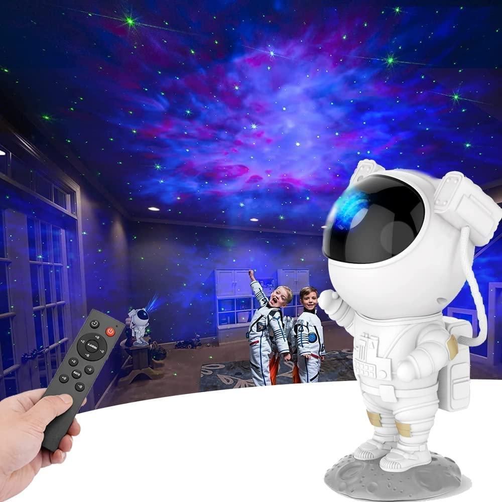 Astronaut Galaxy Projector - 360 Magnetic Head Rotation Remote Control